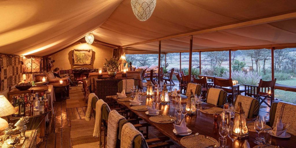 Enasoit – a luxury private tented camp nestled in the foothills of Mount Kenya