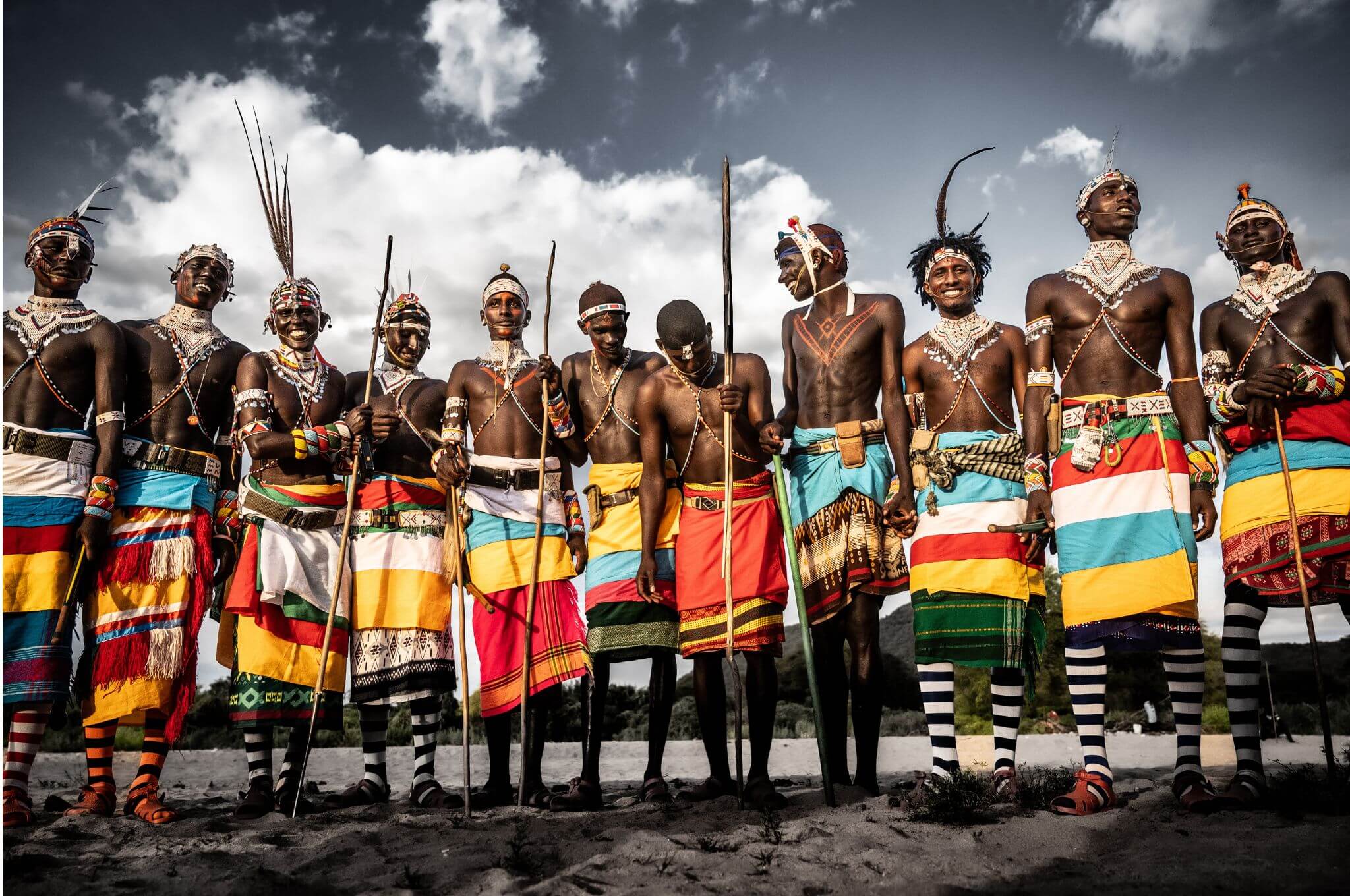 Join in, dance, and sing with the Samburu tribe © Rodger Bowren