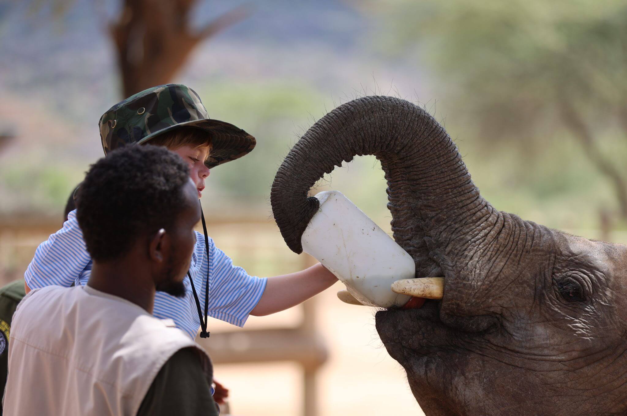 Take part and help feed the orphans at Reteti © Sean Darnborough