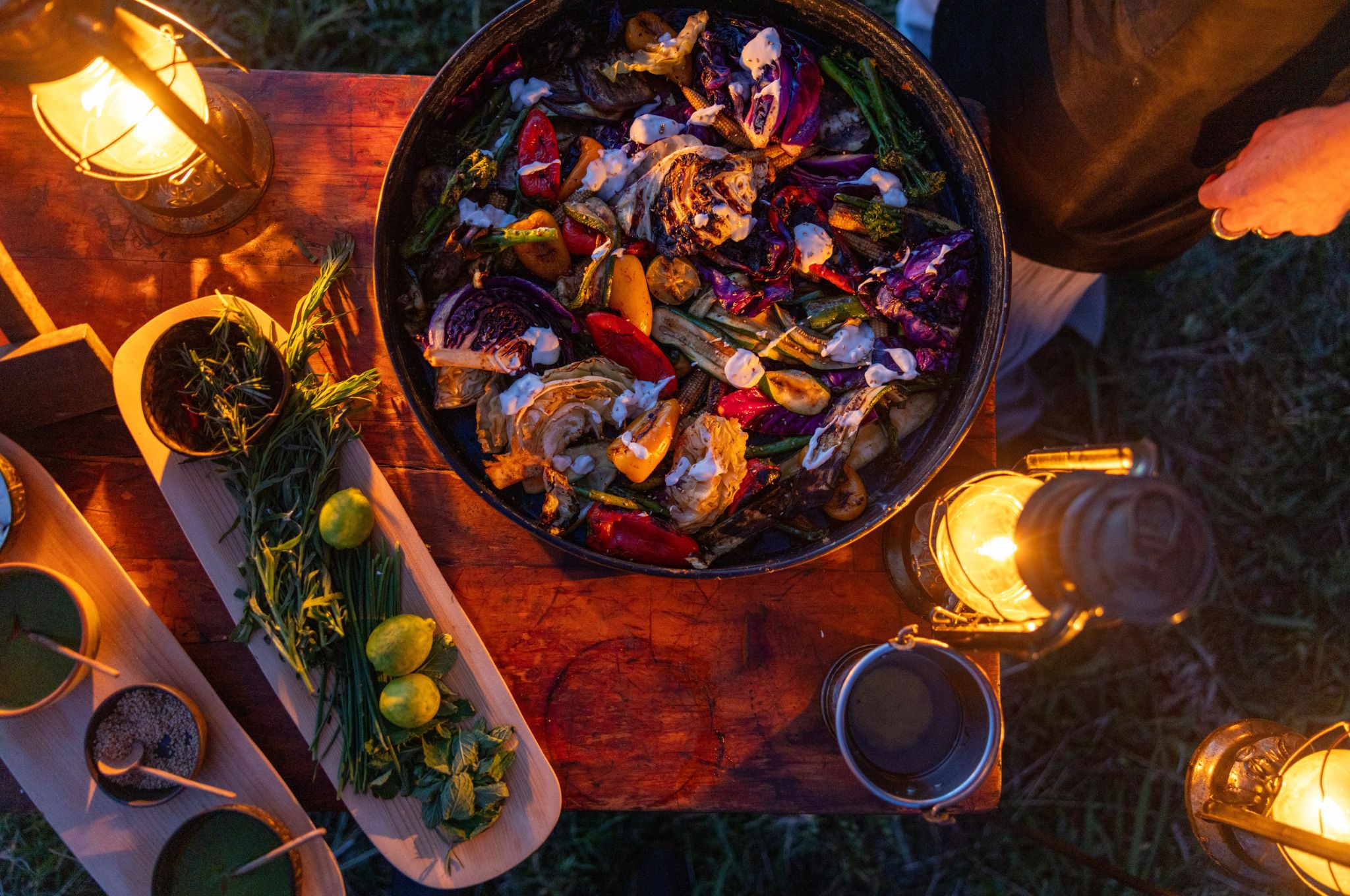 Enjoy vibrant, flavorful dishes cooked over the coals with the finest organic, fresh ingredients.